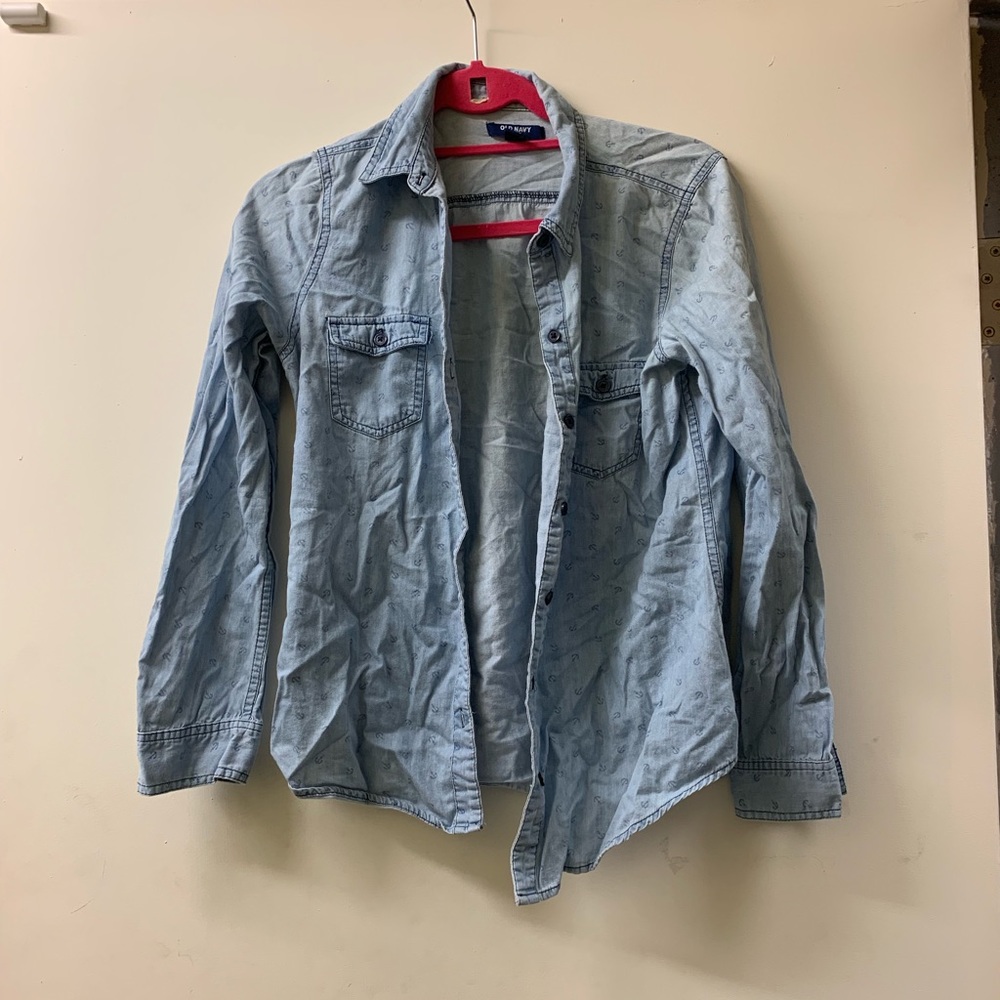 3 for $15🌿OLD NAVY Long Sleeve Button Up